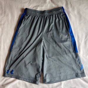 Under Armour Gray Basketball Shorts – Youth Large